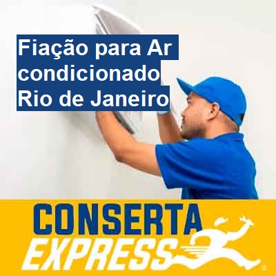 Fiação para Ar condicionado-em-rio-de-janeiro