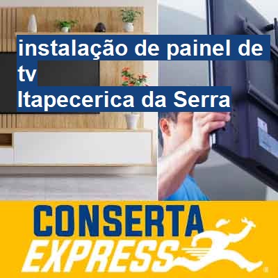 instalação de painel de tv-em-itapecerica-da-serra