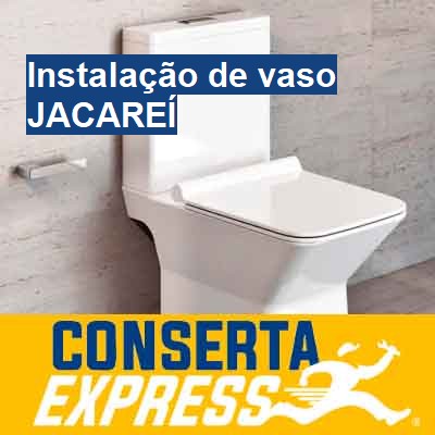 Instalação de vaso-em-jacareí