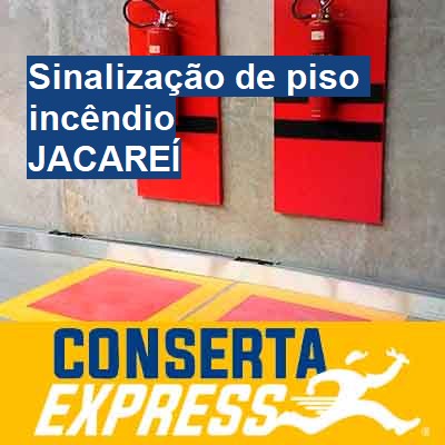 Sinalização de piso incêndio-em-jacareí